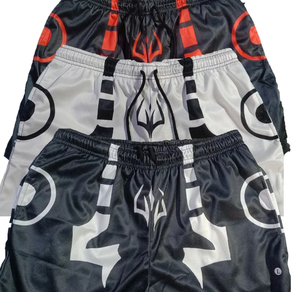 Jujutsu Kaisen Anime Kompresyjny strój sportowy Fitness Zestaw męski Sukuna Nadruk 3D Szybkoschnący Rashguard + Spodenki gimnastyczne 2 w 1 Lato