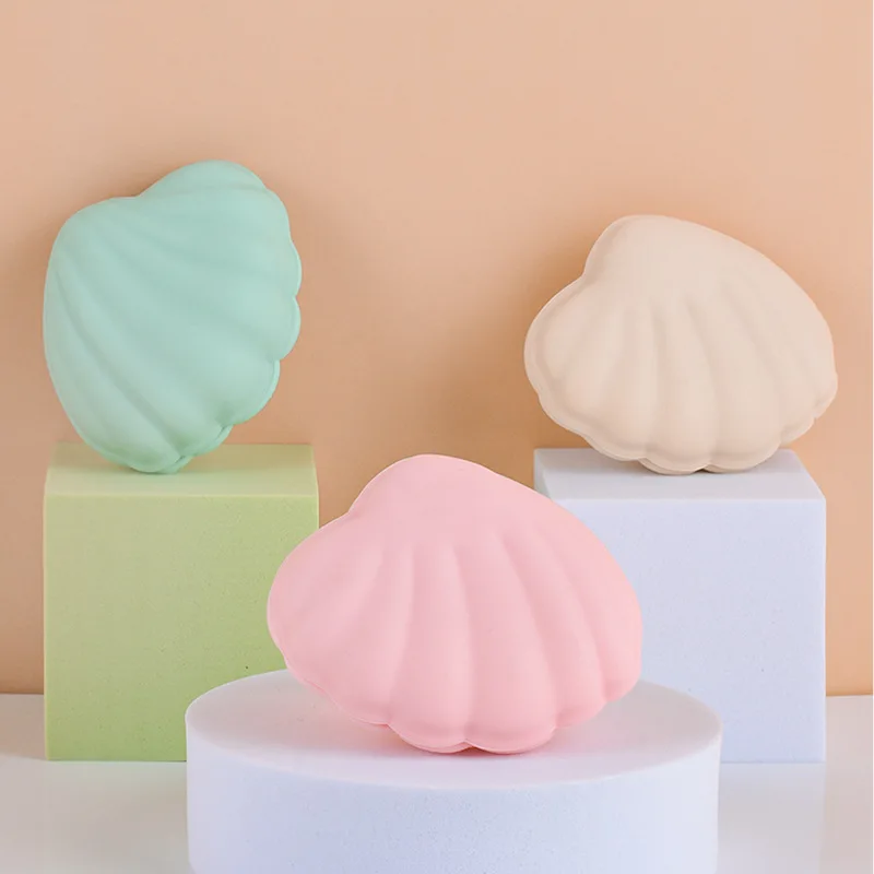 Portable Creative Silicone Shell Storage Box Packaging Box European Simplicity Ring Earring Chewing Gum Jewelry Storage Case