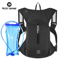 WEST BIKING-bolsa de agua ultraligera para bicicleta, mochila de hidratación deportiva de 10l, al aire libre para escalada, ergonómica, para ciclismo de montaña y carretera