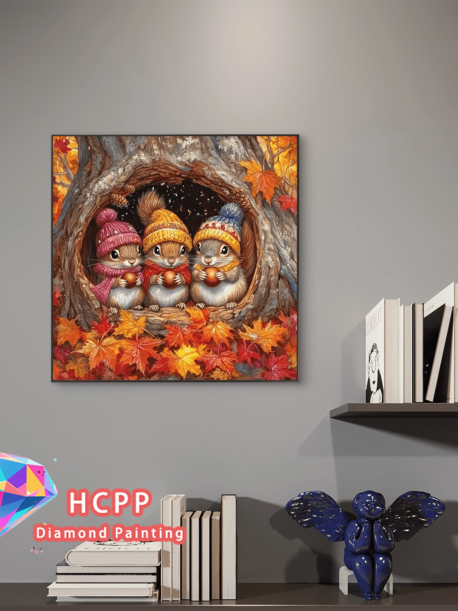 1PC frameless new Popular promotional styles: Diamond Painting Kit 5D DIY Diamond Embroidery Cross Stitch Handmade Art Crafts Ho