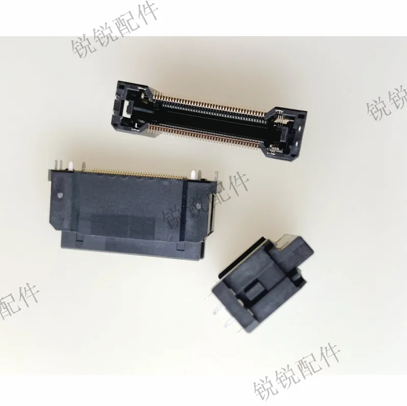 For THR TYPE Male 80P Gold Plated 0.5-5 H Board to Board BTB Connectors, High Frequency Sockets, Connectors