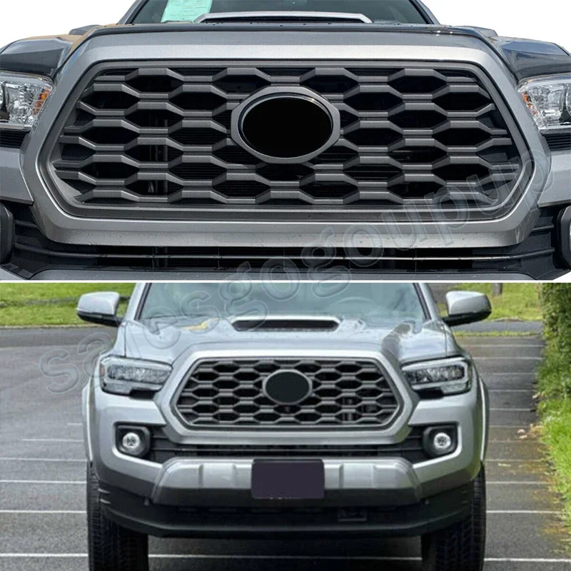 Front Bumper Grille Outer Shell 1D6 SILVER SKY For Toyota Tacoma TRD 2016-2023