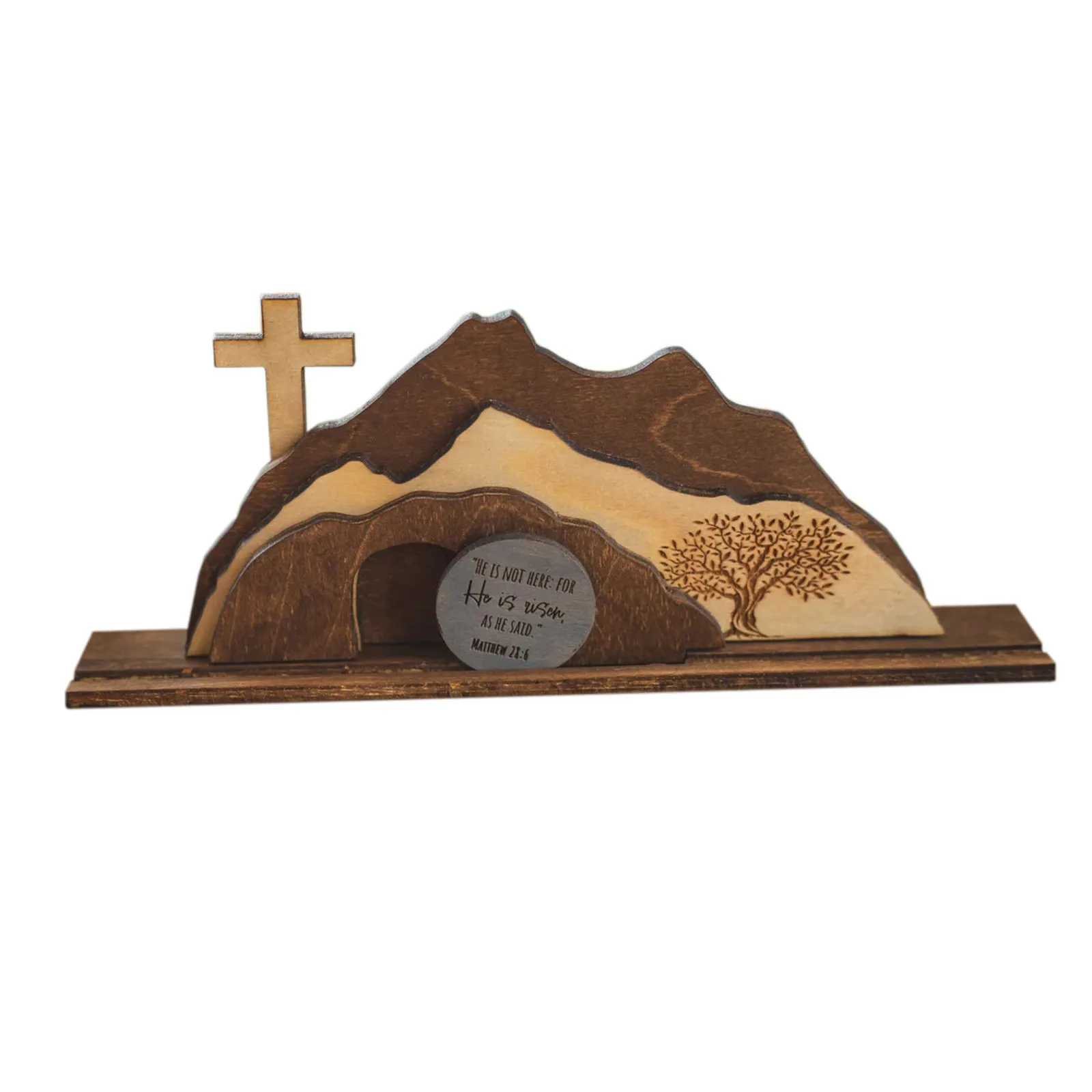 Christian Decor Easter Crib Christmas Nativity Scene Figures Catholic Church Utensils Orthodox Empty Tomb Home Decoration