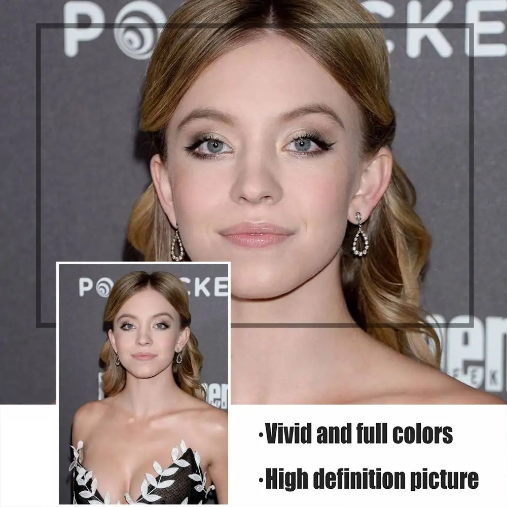 سيدني سويني ملصق HD يطبع جدار الفن اللوحة غرفة نوم عنبر ملصقات جدار ديكور المنزل #6