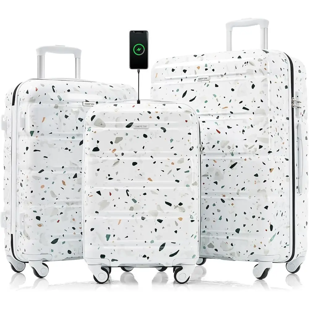 

3 Piece ABS Hardshell Lage Sets – Lightweight, Tough & Scratch-Resistant