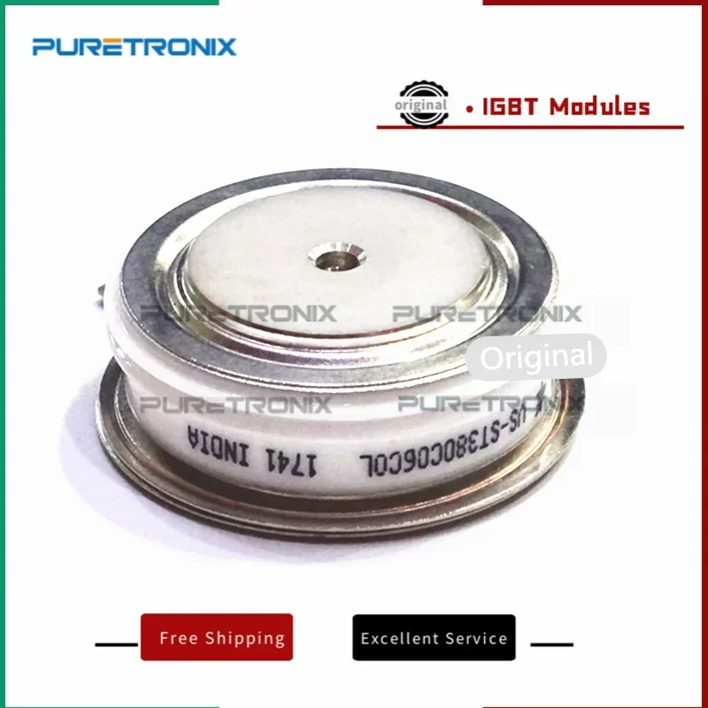VS-ST380C06C0L VS-ST380C06COL ST380C04C1 VS-ST380C04C1 ST380C06C1 ST380CH06C0 100% Novo Módulo de Potência Tiristor Original