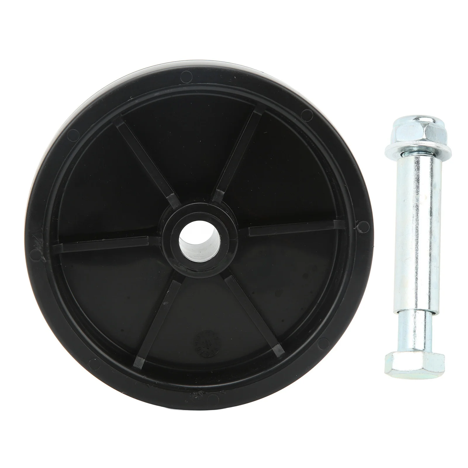

6 Inch Trailer Jack Wheel 1200LB Load Capacity High Temperature Resistance Jack Wheel Caster for RV Trolleys
