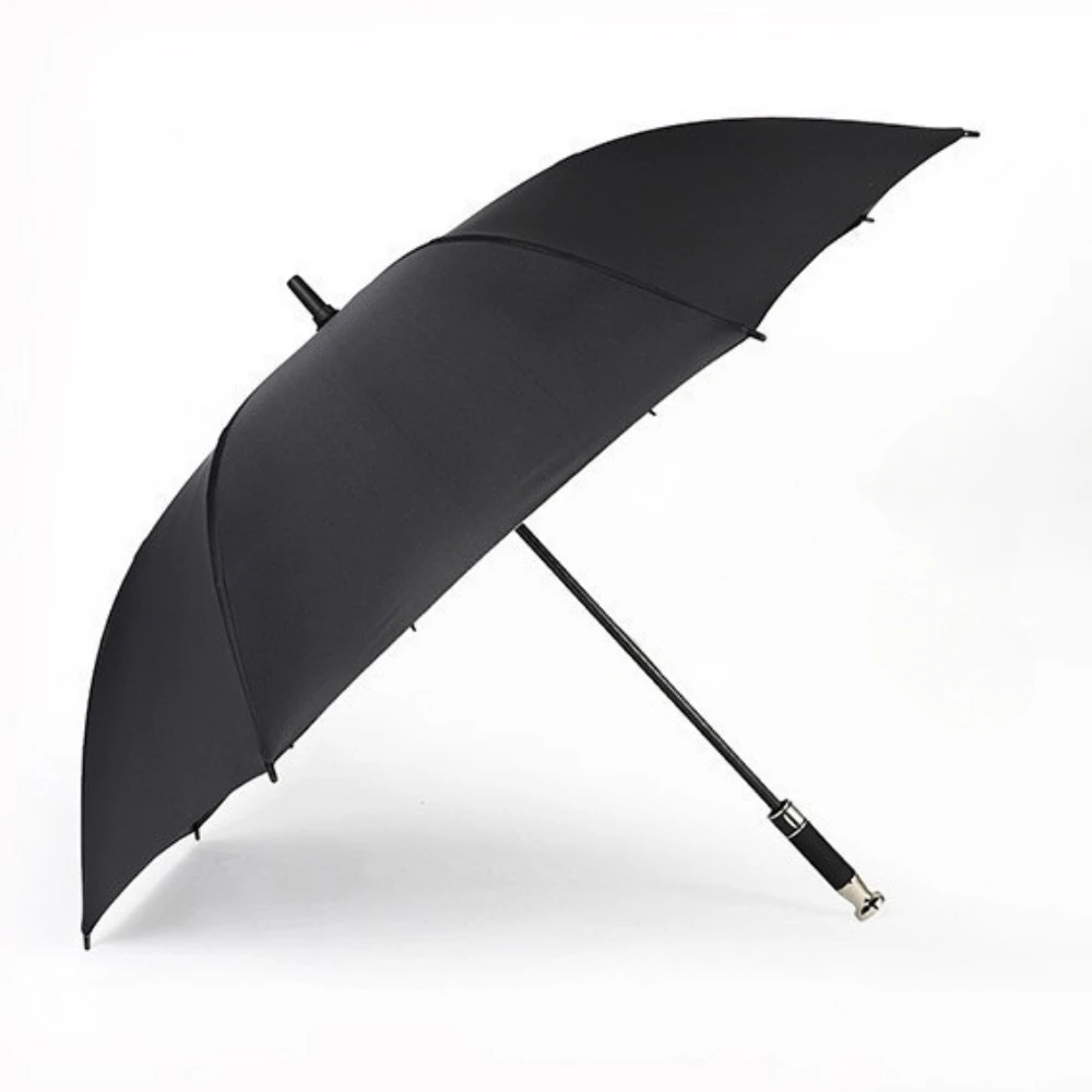 Long Handle Automatic Umbrella Waterproof Golfs Straight Pole Umbrella Travel Super Large Wind Resistance Commercial Sunshade