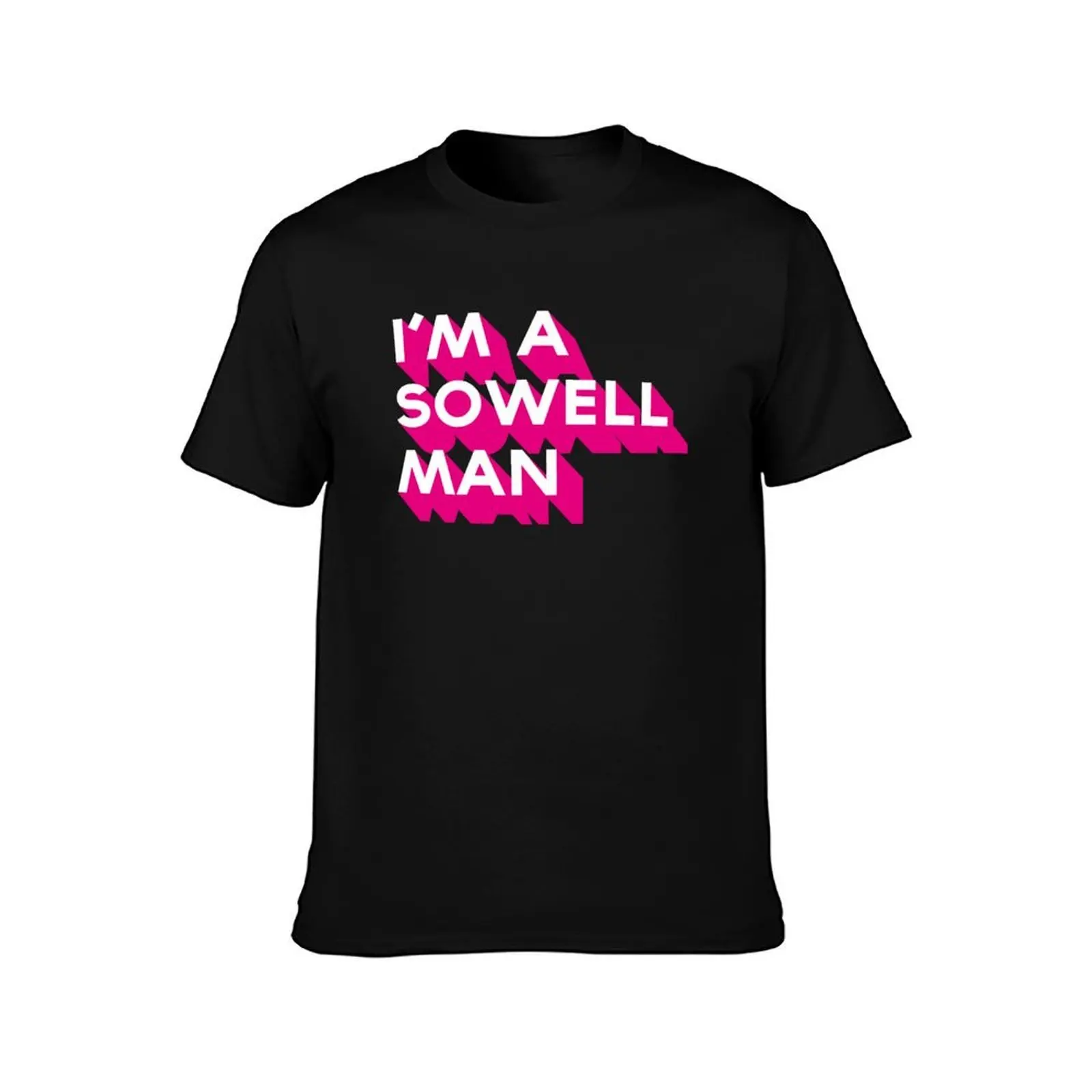 I'm A Sowell Man T-Shirt Large Size Loose Casual Tee T-Shirt