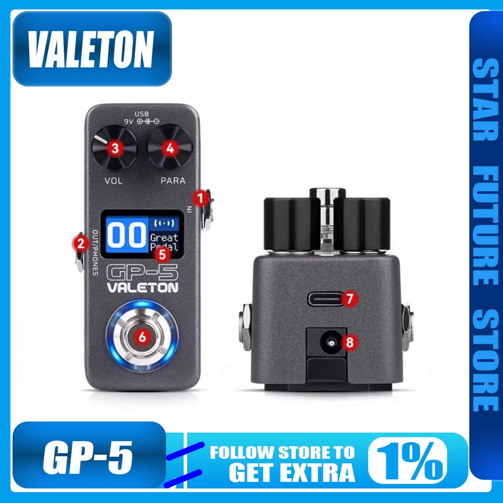 

Электрогитара Valeton GP-5 со встроенным эффектом, процессор/NAM и ИК-погрузчик, поддержка загрузки корпуса третьего вечера, ИК-файлы