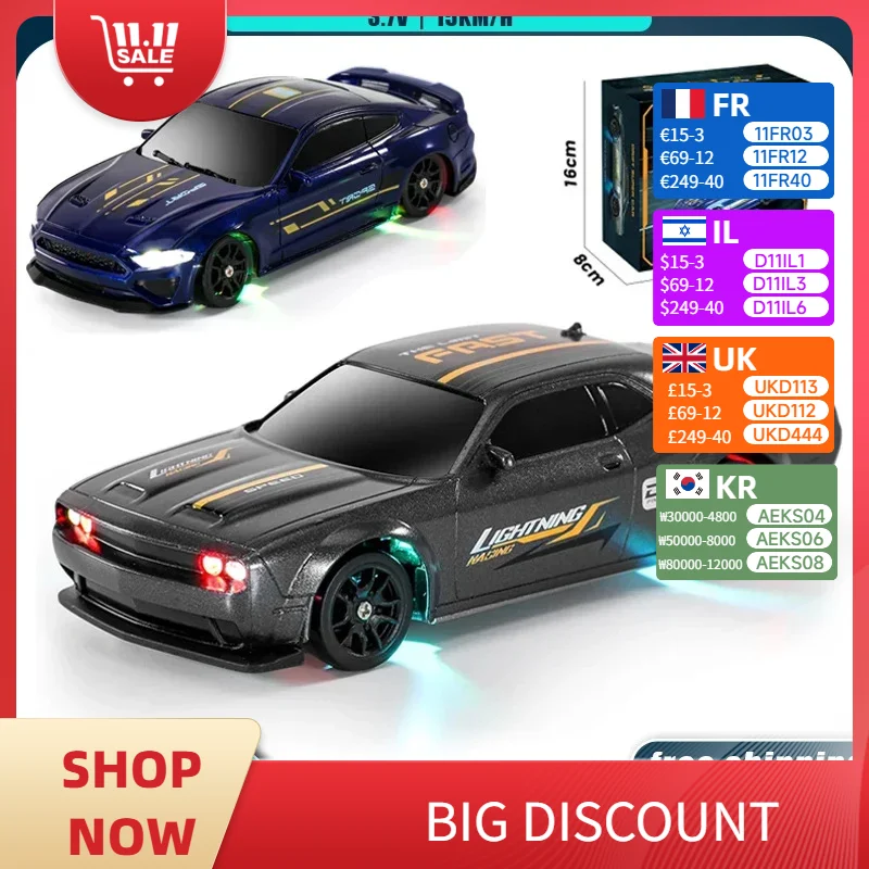 【2.4G 1/43】 Mini dérive de voiture RC 8501/8500-modèle de course télécommandé à grande vitesse |   Système de dérive professionnel |   Jouet cadeau pour enfants