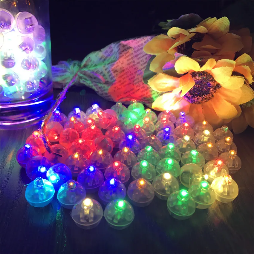 10Pcs Switch Balloon LED Flash Luminous Lamps Tumbler Light Bar Lantern Christmas Wedding Party Decoration Birthday Decor Adult