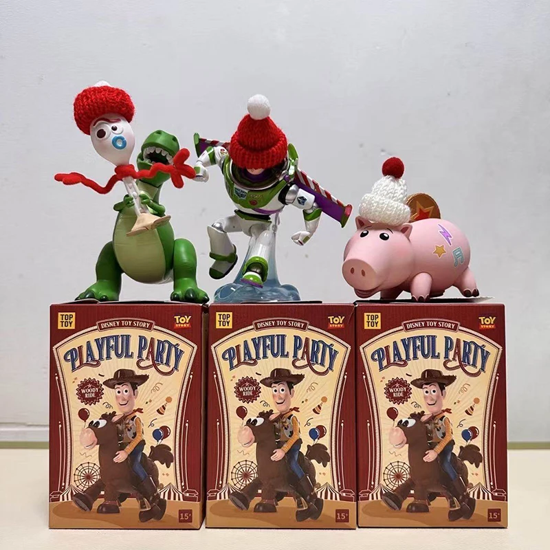 

Официальная серия игрушек Disney Playtime Moments, слепая коробка, фигурка Базза Лайтера, детская коллекционная игрушка, подарок на день рождения