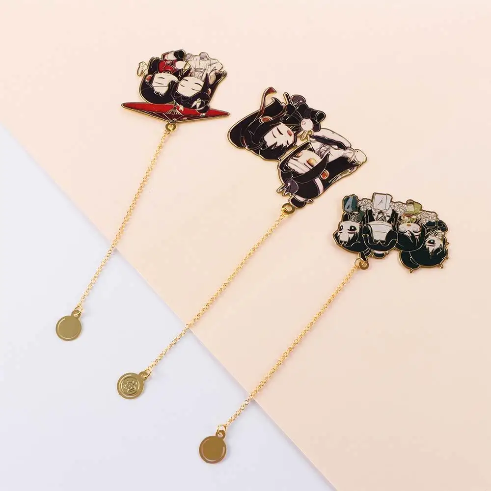 

Mark School Supply Pendant Student Gift Wei Wuxian Grandmaster of Demonic Bookmark Mo Dao Zu Shi Book Markers Stationery