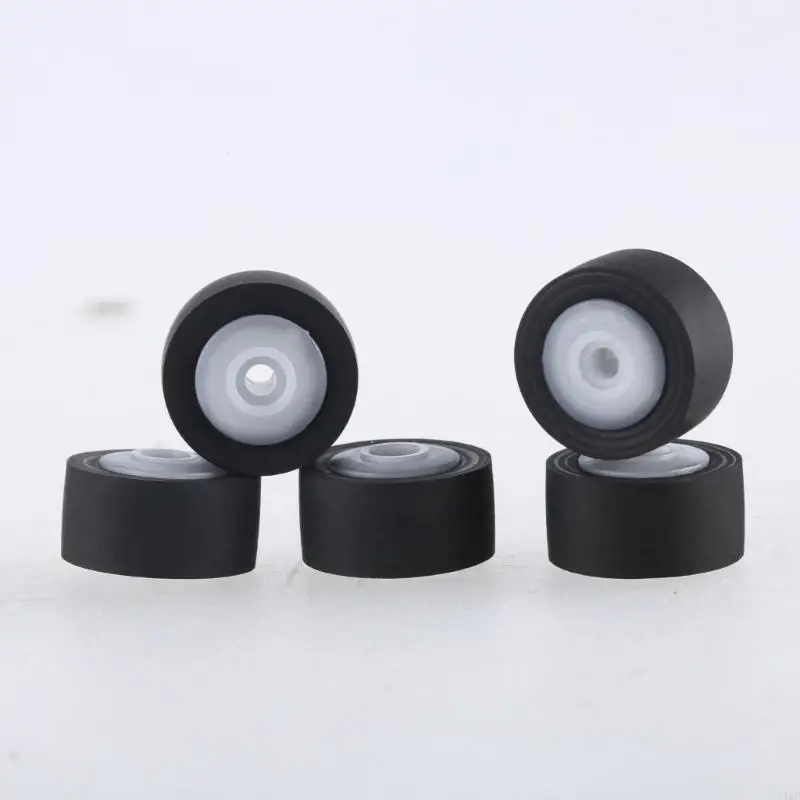 مجموعة y4qf من 5 بكرات ضغط الضغط على بكرات ضغط حزام الكاسيت بكرة كاسيت مجموعة لمسجلات الشريط بغيضات المعدات السمعية