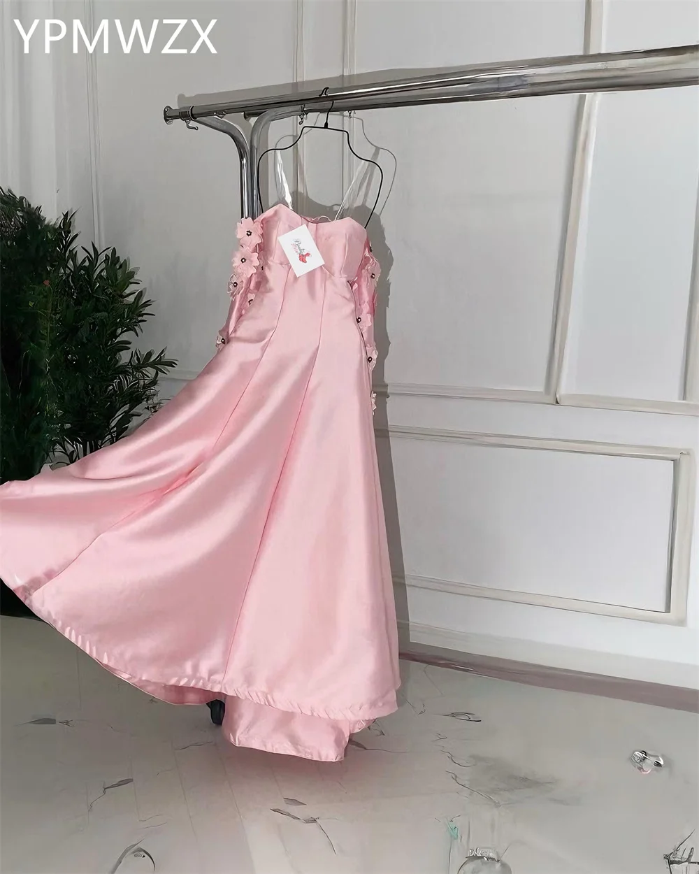 Abito da festa personalizzato per donna Occasione Prom YPMWZX Gonne lunghe fino al pavimento con spalle scoperte Abiti su misura Abito Ev