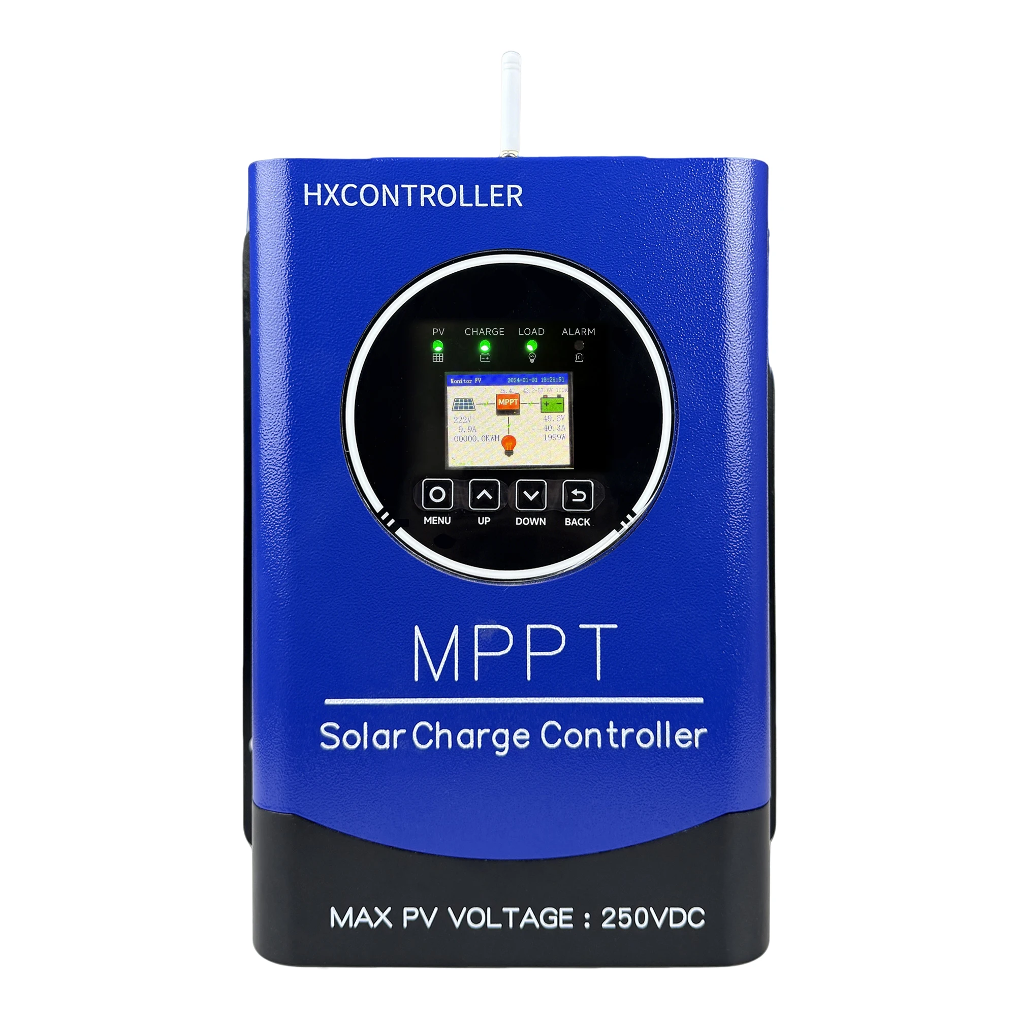 HXCONTROLLER 40A 60A 80A 250VDC MPPT Solar Charge Controller 12-120V ...