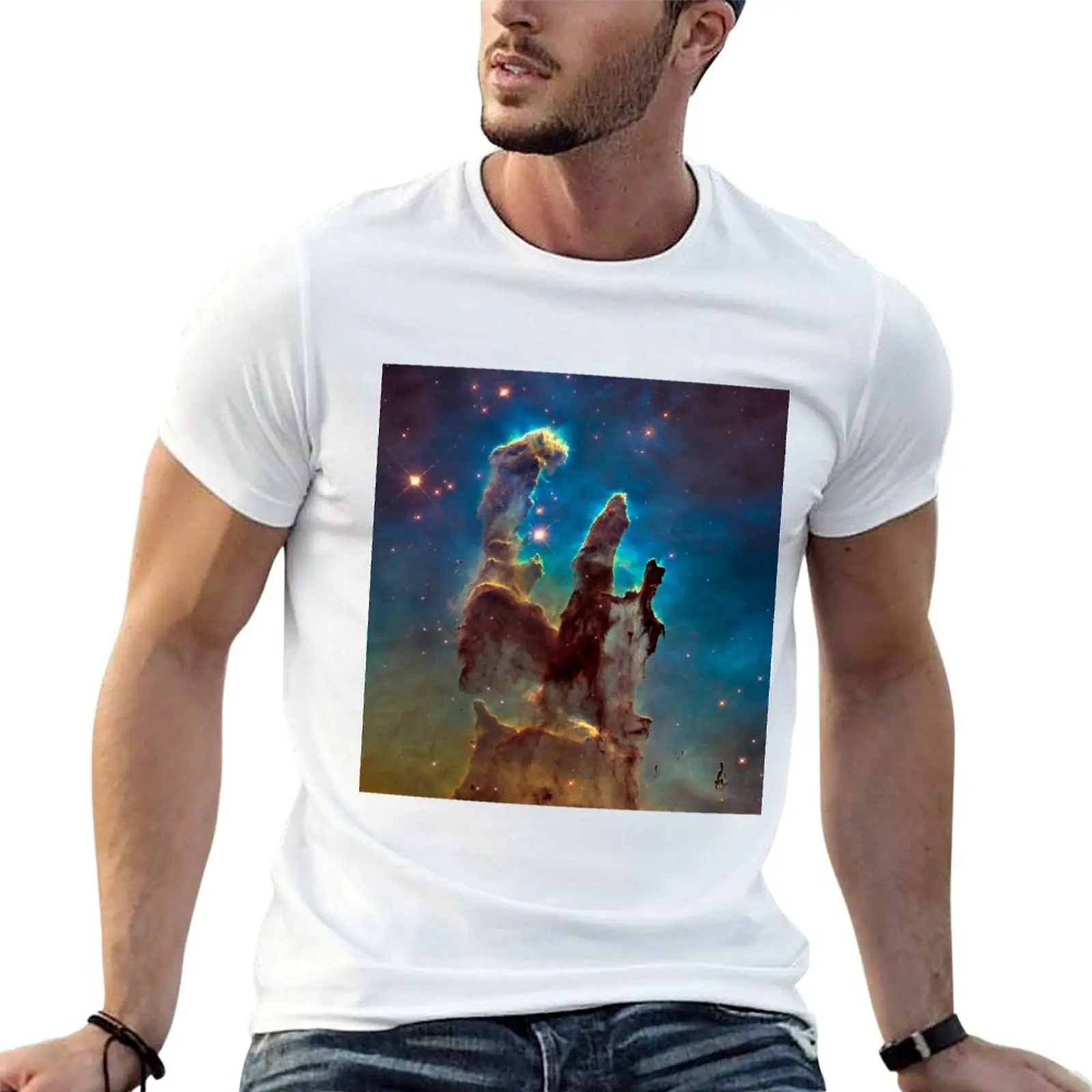 

Pillars of Creation T-Shirt cotton t shirt man t shirt man luxury cotton t shirt pack T-shirt