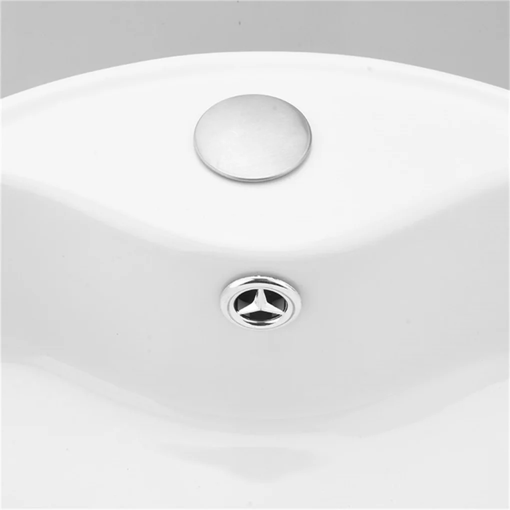 Capas de Anel Multiuso para Bacia, Superfície Escovada, Suprimentos de Cozinha, Decoração para Casa, Plástico Faucet Bolt, Grande Selo, 45mm