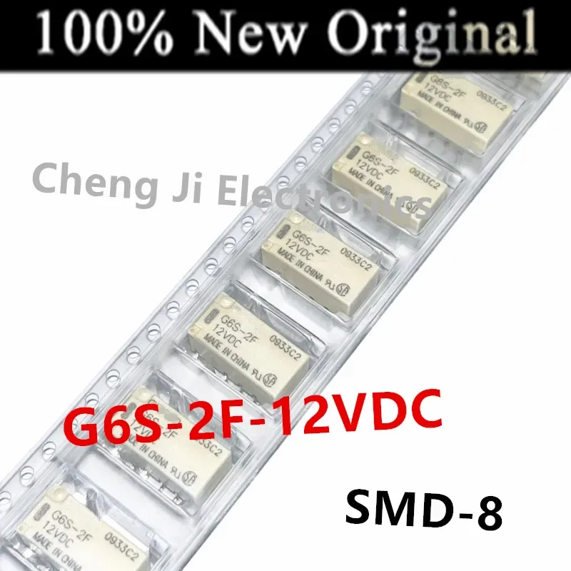 10 pz/lotto G6S-2F-3VDC, G6S-2F-5VDC, G6S-2F-12VDC, G6S-2F-24VDC nuovo relè di segnale originale G6S-2F-TR-5VDC, G6S-2F-TR-12VDC