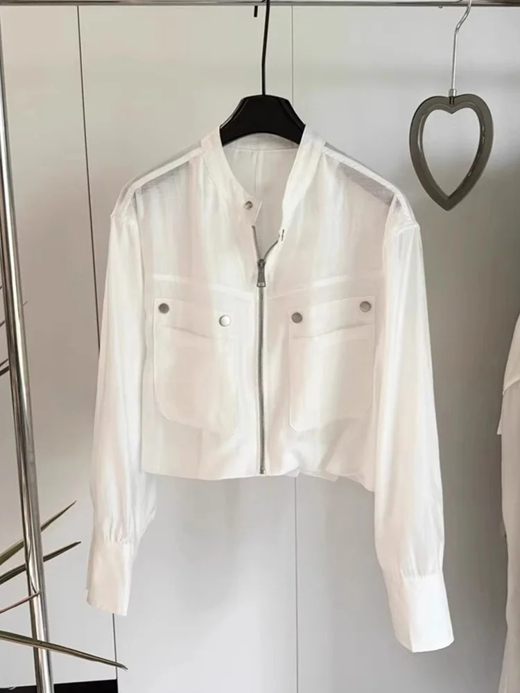 

Unique Lightweight Breathable Sun Protection Shirt Fashionable Design Loose Casual Long Sleeve Shirt Versatile Commute Style