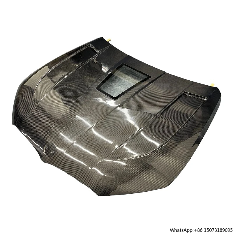 

IMP Style Carbon Fiber Fibre Front Engine Bonnet Hood Cover Fit for M8 8series