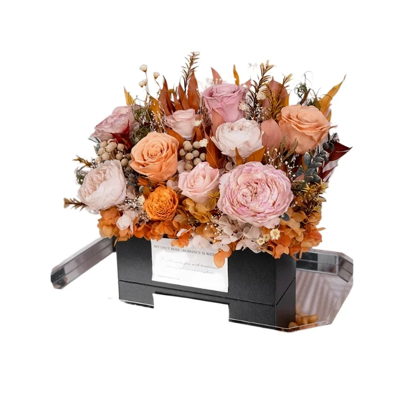 

Eternal Flowers Rose Bouquet, Home Furnishing Gifts Holiday Decorations Living Room