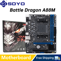 MOUGOL A88M Game Motherboard FM2/FM2+ Socket Support AMD A10/A8/A6/A4/Athlon CPU DDR3 Memory SATA3 Computer Components Mainboard