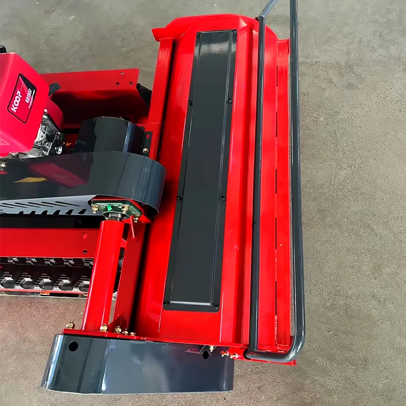 Customized New Industrial Remote Controlled Lawnmower for Garden Specialized English Version Lawn Care Equipment