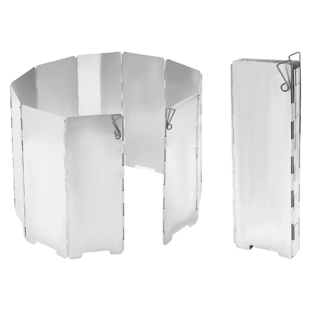 Aluminum Stove Wind Shield 2