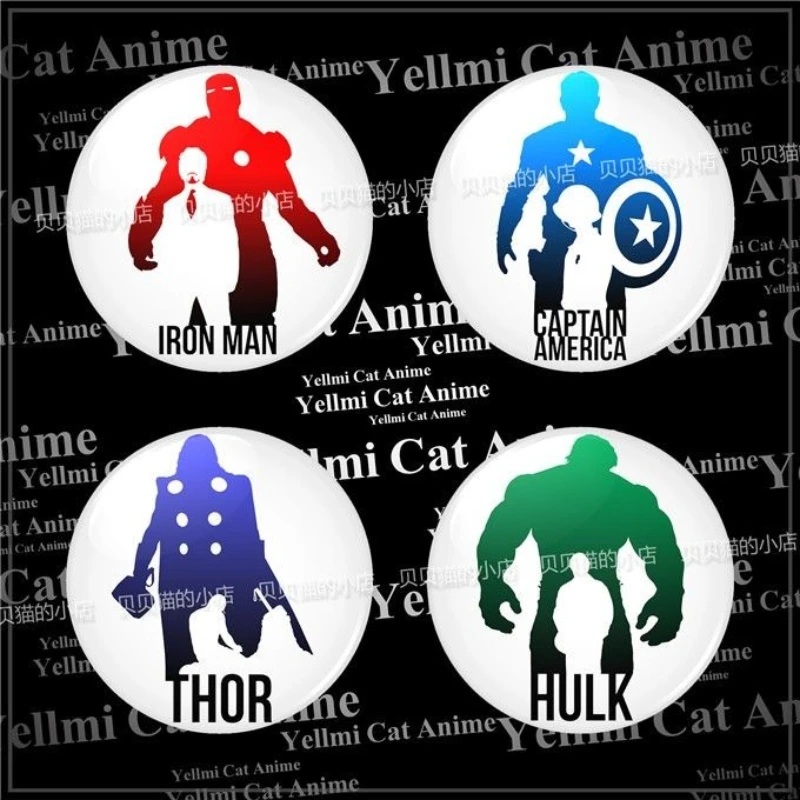 マーベルスーパーヒーロー商品 アニメ漫画 かわいいバッジ クリエイティブ カップル バックパック ペンダント アクセサリー ブローチ ギフト 卸売