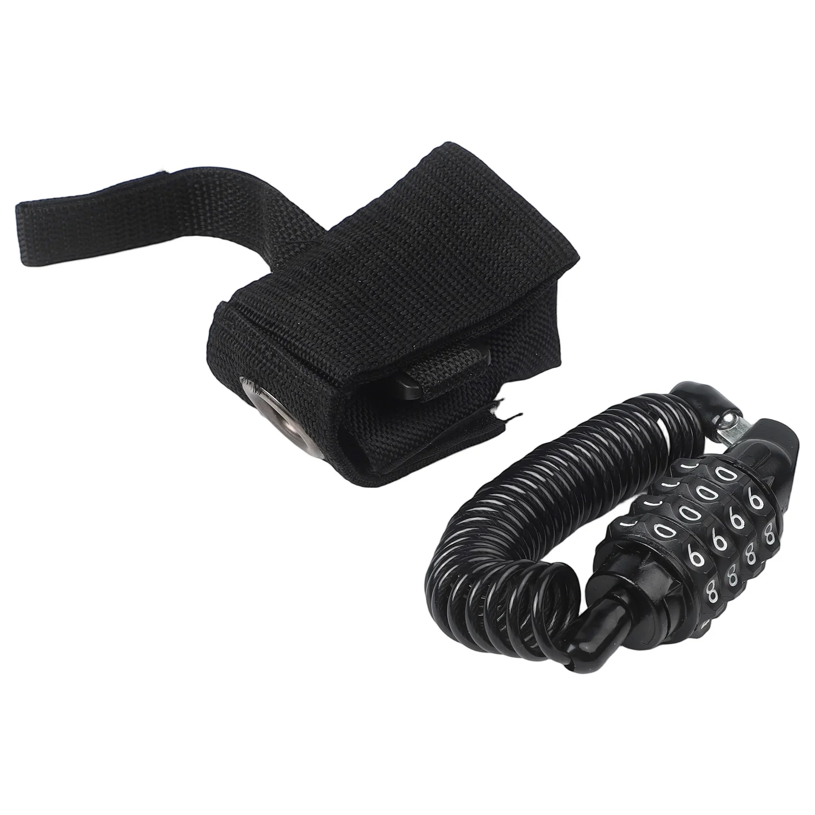 

Combination Lock Bicycle Lock Locking Vehicles Cable Diameter 3mm Four-digit Combination For Helmet For Motorcycle