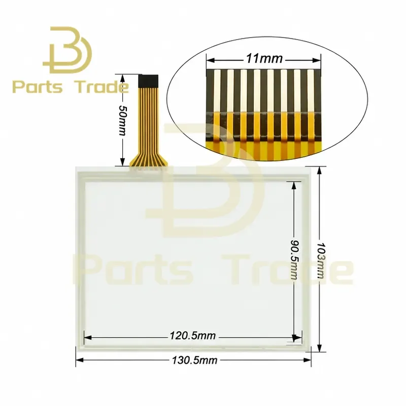 Touch Panel Screen Glass Digitizer for Kawasaki Teach Pendant ADT-182A Touchscreen Replacement Part