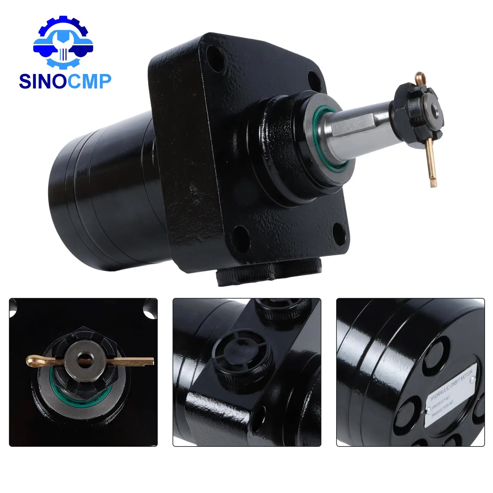 114-0549 TE0195JS250AAMU New Hydraulic Motor For Exmark Parker