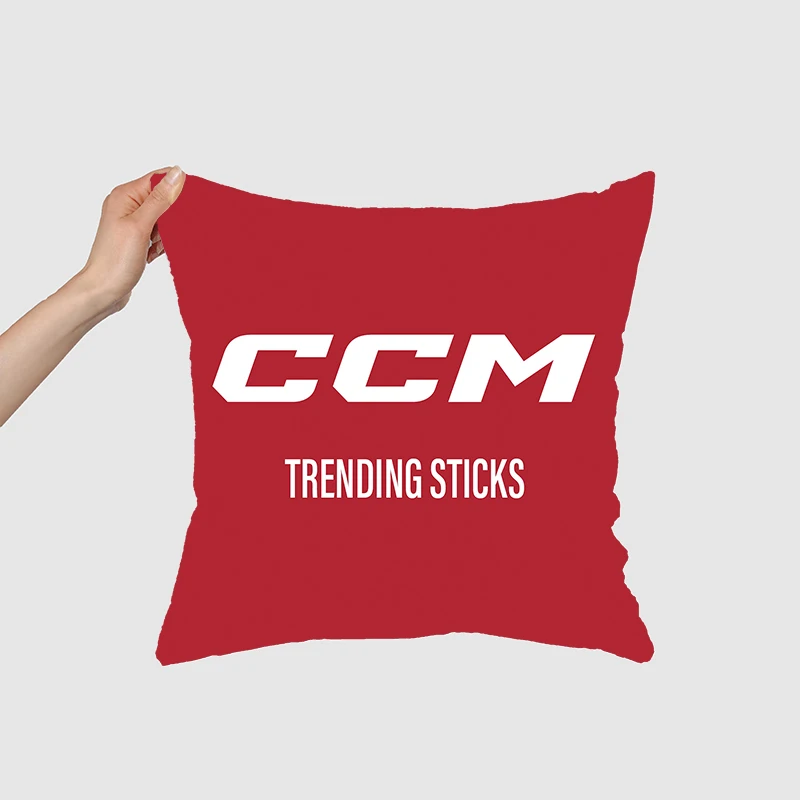 Pillow Case CCM Hockey logo Gift Sofa Car Super soft Cushions Square Pillowcase Chair Pillow Cove 79