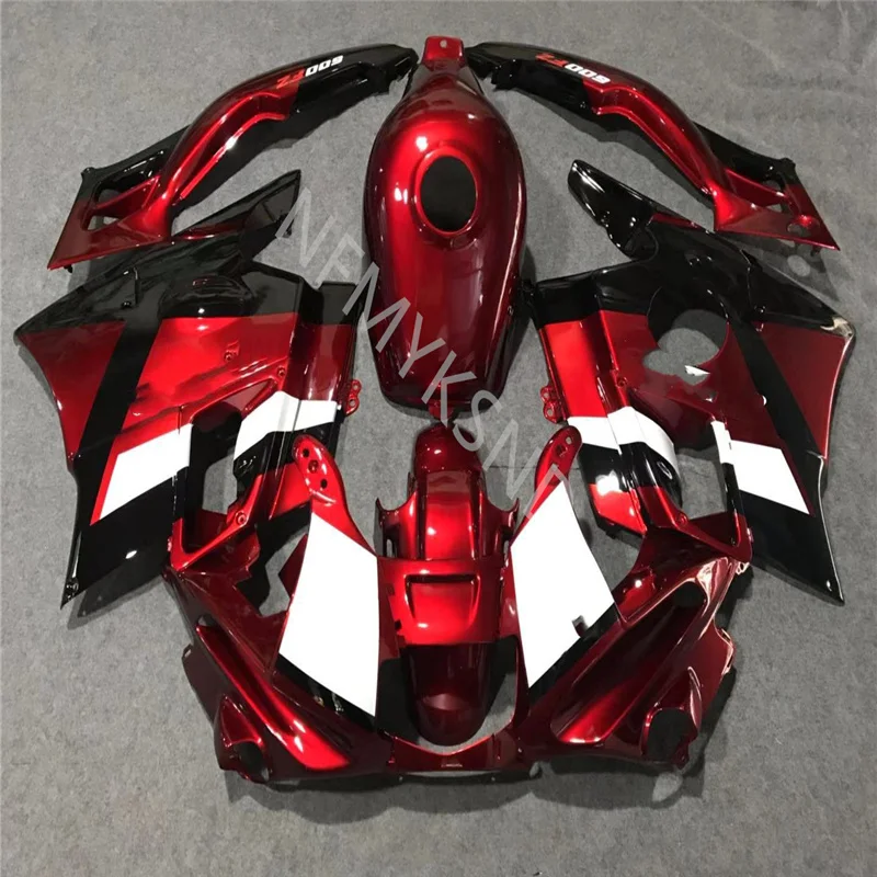 ABS plastic fairing for HONDA 1991 1992 1993 1994 red black white motorcycle body  fairings kit CBR 600 F2 91-94  fairing