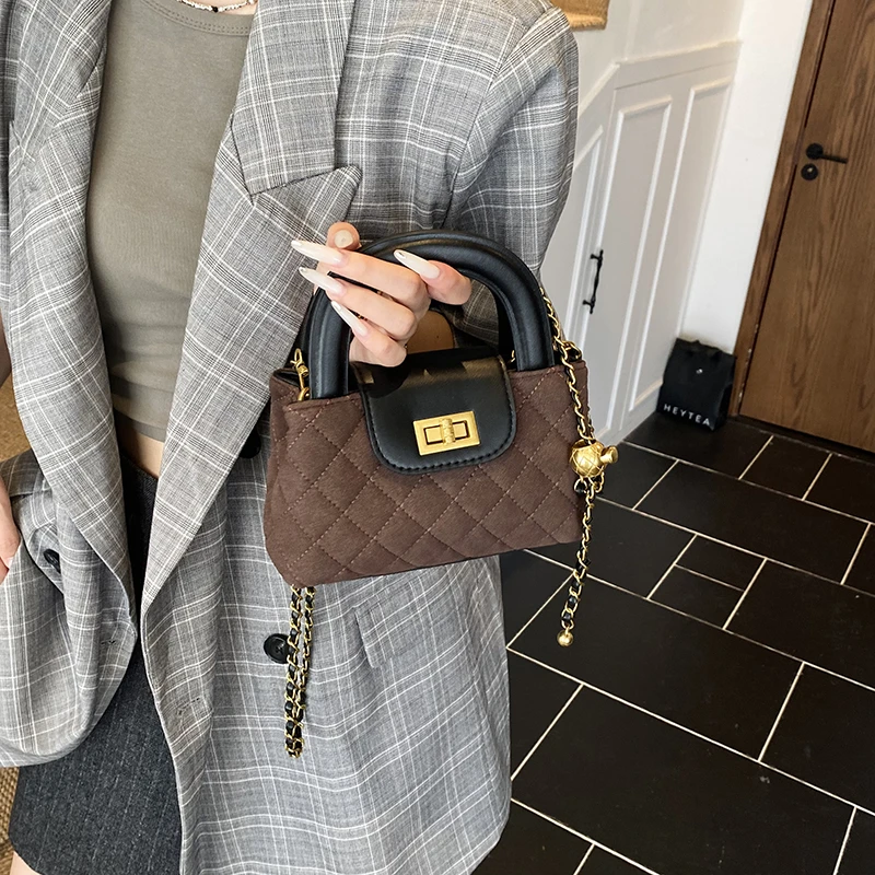 

Женская сумка в популярном классическом стиле, элегантная кожаная сумка-мессенджер для женщин от известного дизайнера люксового бренда