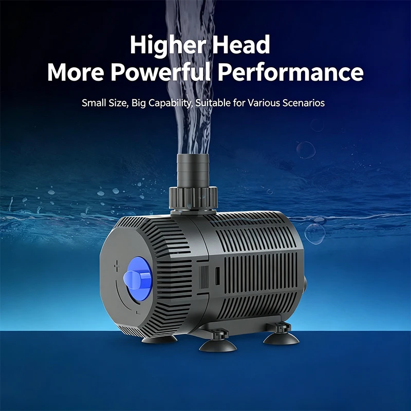 35W 45W 55W Multifunctional Submersible Pump 2300/2700/3000L/H  for Circulating Water in Artificial Hill Landscaping Fish Ponds