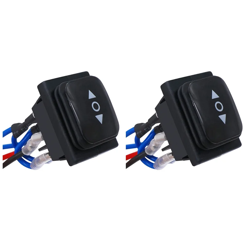N82R 2X interruptor inverso de polaridad momentánea actuador de Motor de Control impermeable 6 pines interruptor basculante de 3 posiciones