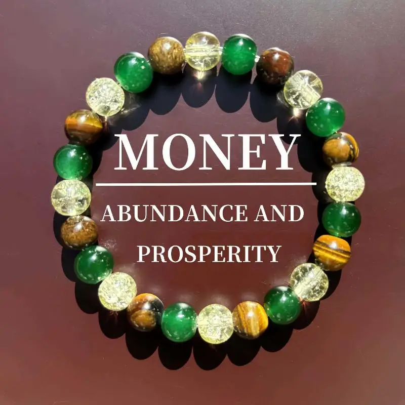 Natural Tiger Eye Bangle, Bohemian Wealth Bracelet, Women Fashion Vacation Jewelry Present
