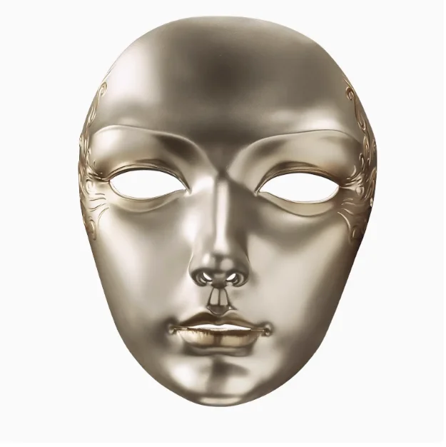 

Ancient Mask Adult Full Face Dance Fox Anime Hanfu Cosplay Mask