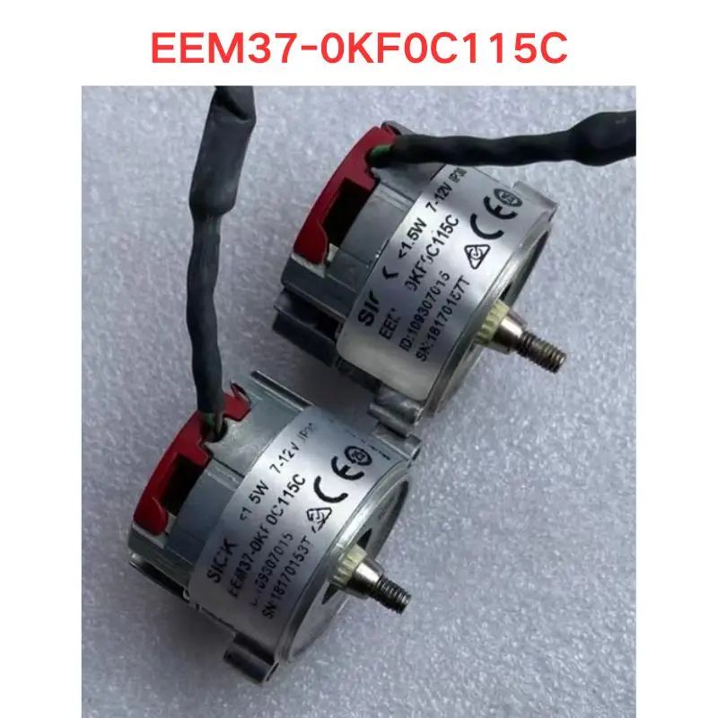 Used EEM37-0KF0C115C encoder motor holding brake Functional test OK