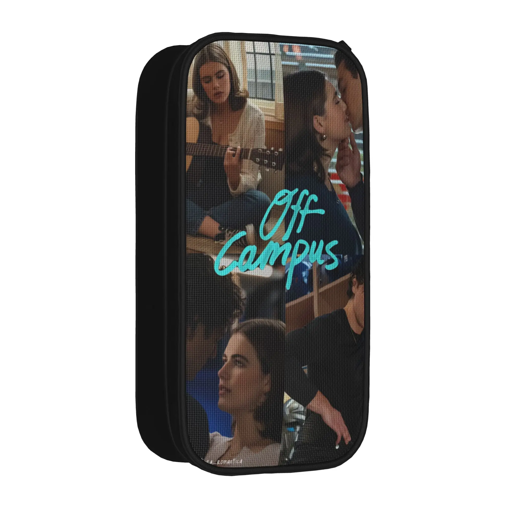 

Off Campus TV Series 2026 Pencil Case Double Layer Large Capacity School Accessories Pencil Case Stationery Suprise Gift