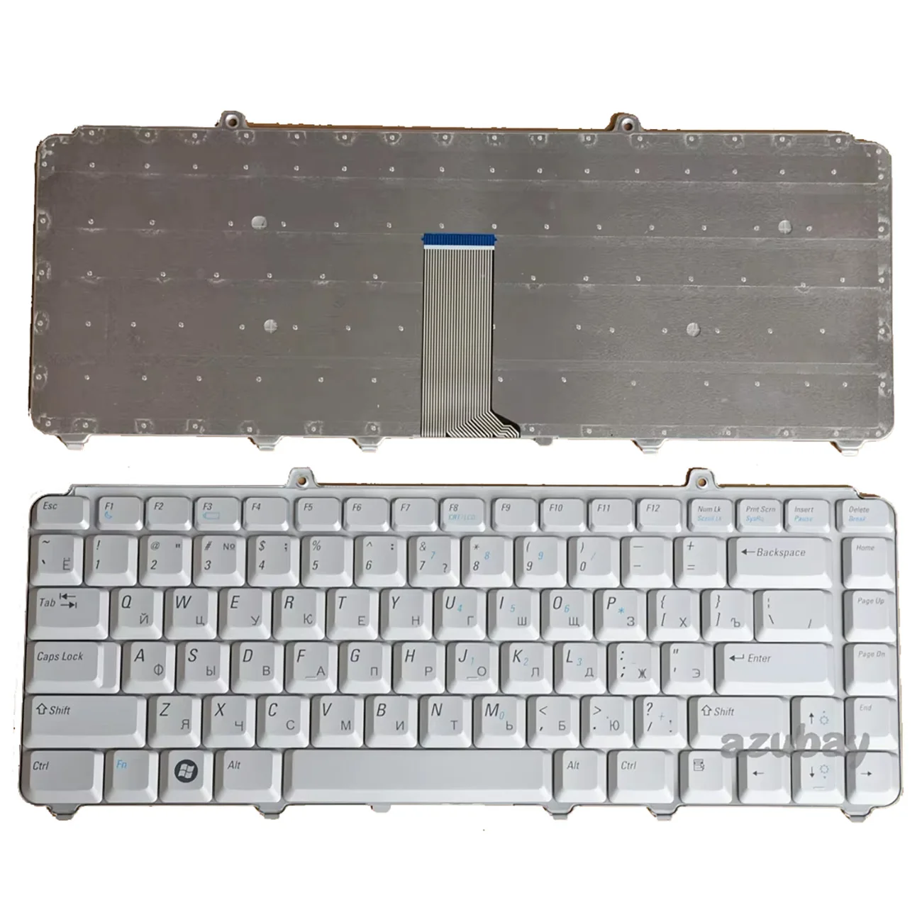 

Русская клавиатура для ноутбука Dell Inspiron 1410 1420 1520 1521 1525 1526, XPS M1330 M1530, 0WM824, серебристая