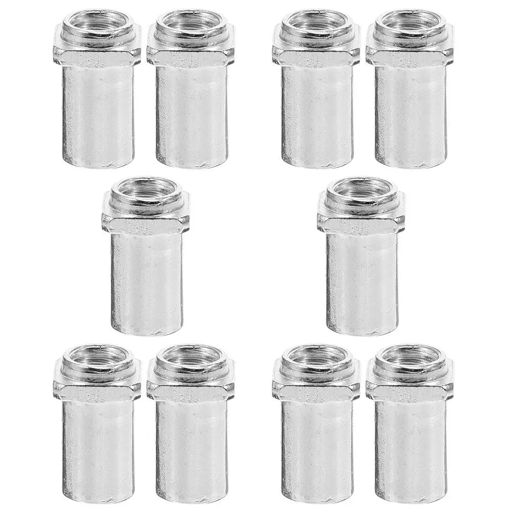 10Pcs Lug Swivel Nuts Iron Drum Replacement Parts Snare Floor Drum Accessories Kit Swivel Nuts Spare Part for Lug