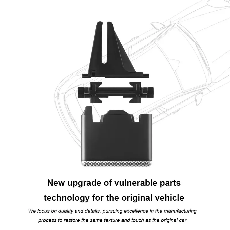 Car Front Rear AC Air Vent Outlet Tab Clip Repair Kit Air Conditioning Paddle For Porsche Cayenne Panamera Macan 911 718 Boxster