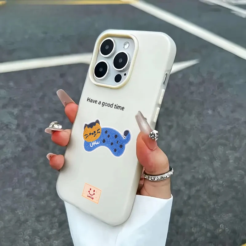 Lucky Dachshund Niedliche Hüllen für iPhone 16 Pro Max Plus, iPhone 14 13 15 17 12 11 7 XS, Bonbonfarben, Glücklicher Welpe, TPU-Schutzhülle – Detail 1