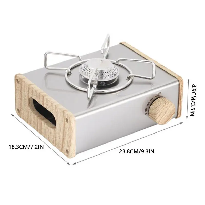 Camping Gas Stove Portable Outdoor Travel Cassette Furnace Ultra Light Camping Burner Cooker BBQ Picnic Cooking Utensils Stove