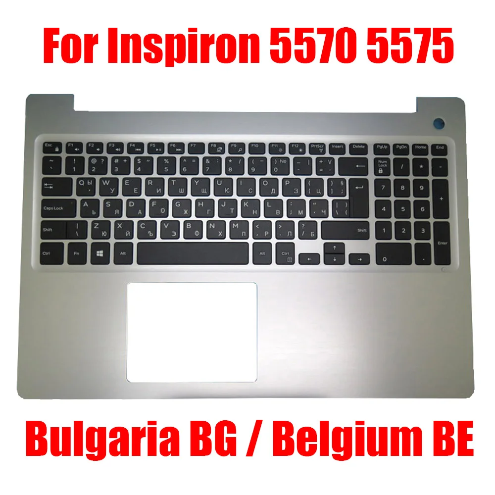 

Belgium BE / Bulgaria BG Laptop Palmrest For DELL For Inspiron 15 5570 5575 0V1H3J 0G7KCC 0V1H3J 0VDFV7 0M1FJK Upper Case New