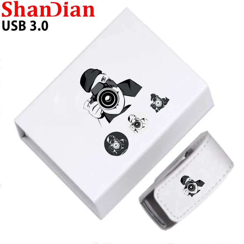 JASTER Free Custom LOGO Pendrive 64GB Flash Drive 16GB U Disk 8GB USB 3.0 32GB Pen Drives Memory Stick Wedding Photography Gifts